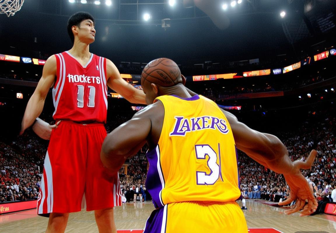 2007年NBA火箭VS湖人经典巅峰对决：姚麦对科比传奇之战(图3)